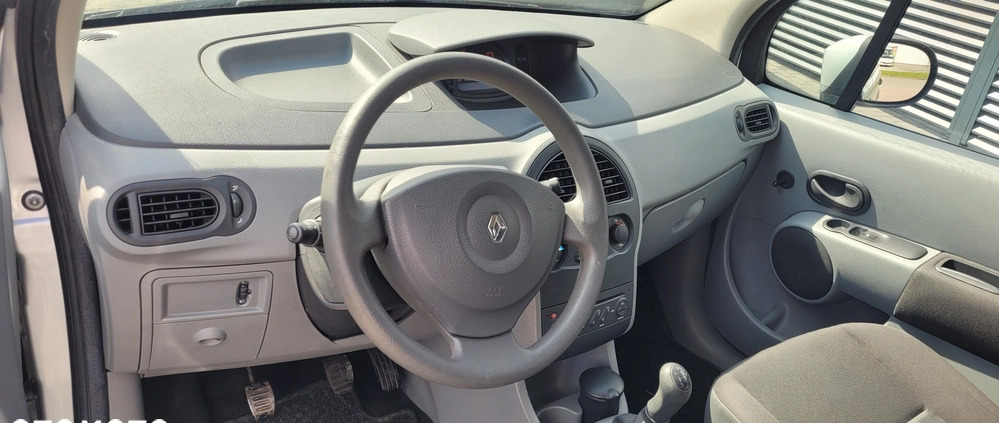 Renault Modus cena 14800 przebieg: 97352, rok produkcji 2008 z Mieroszów małe 92